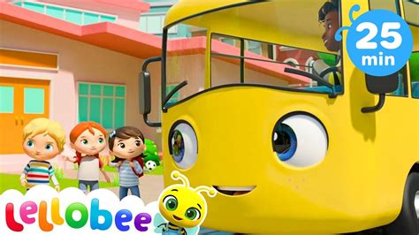 School Bus - Let's Go To School | Baby Cartoons - Kids Sing Alongs | Moonbug - YouTube