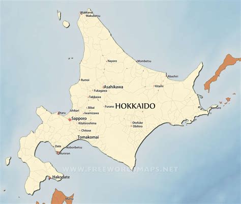 Hokkaido Maps