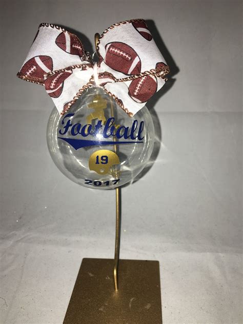 Christmas Ornament for Football Players, Football Moms, Football Coaches, Varsity Football, JV ...