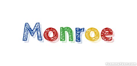 Monroe Logo | Free Name Design Tool from Flaming Text