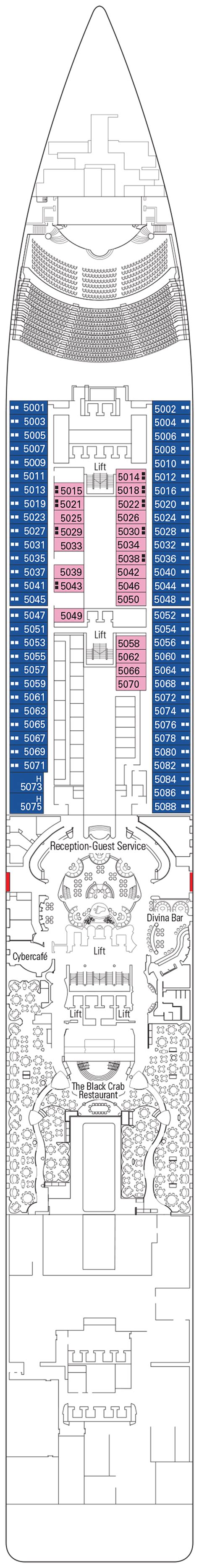 Msc Divina Floor Plan | Viewfloor.co