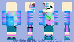 trickster geno sans Minecraft Skin