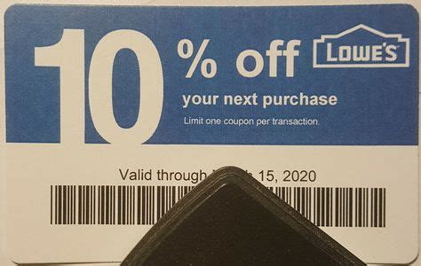 10+ Lowe's Coupons ideas in 2020 | lowes coupon, lowes, coupons