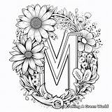 Letter M Coloring Pages  Free & Printable sketch template