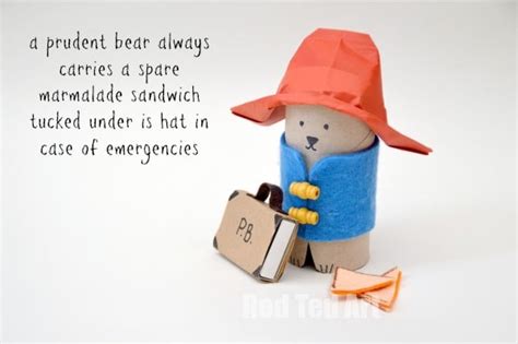 paddington bear quotes - Red Ted Art's Blog