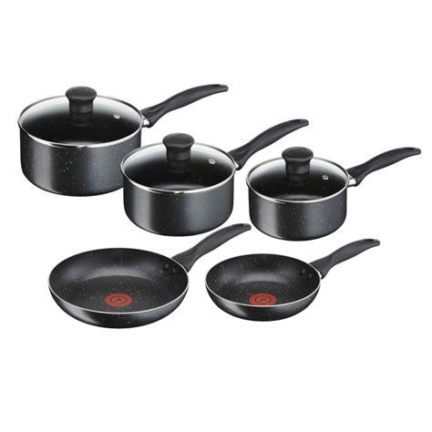 Tefal Origins 5 Piece Non Stick Saucepan Set - Saucepans & Saucepan ...