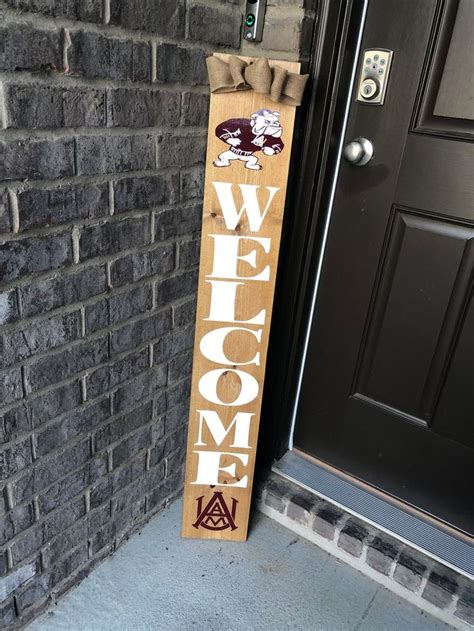 Alabama A&M Welcome Sign | Etsy | Welcome sign, College graduation, Etsy