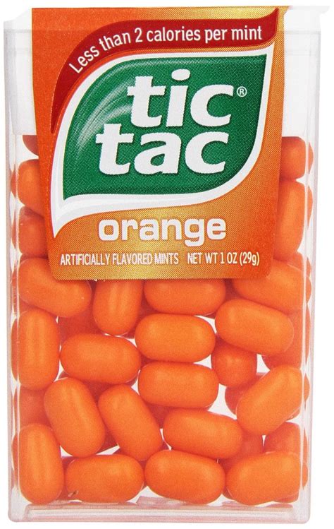 288 PACKS : tic tac Orange Singles, 1 Ounce - Walmart.com - Walmart.com