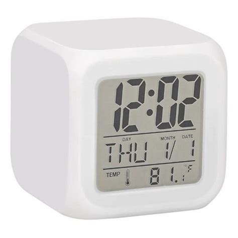 Glowing LED Color Change Cube Digital Clock | Shop Today. Get it Tomorrow! | takealot.com