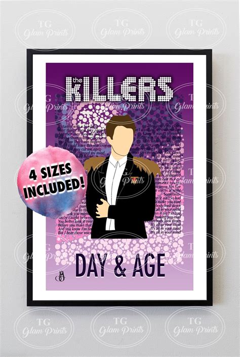 The Killers, Day and Age Wall Poster - Etsy