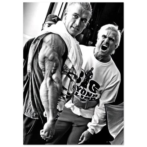 Lee Priest and Tom Platz Iconic Photo Wall Art Poster, Bodybuilding ...