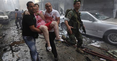 PM says Lebanon car bomb has links to war in Syria