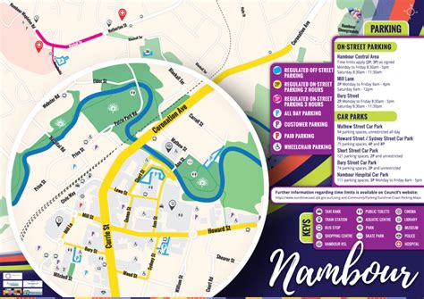 Nambour Parking Map