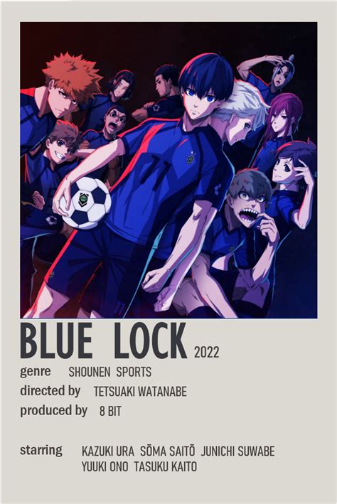 BLUE LOCK | ANIME | Anime shows, Anime titles, Anime movies