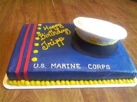 USMC - Marine birthday cake passthecake.net