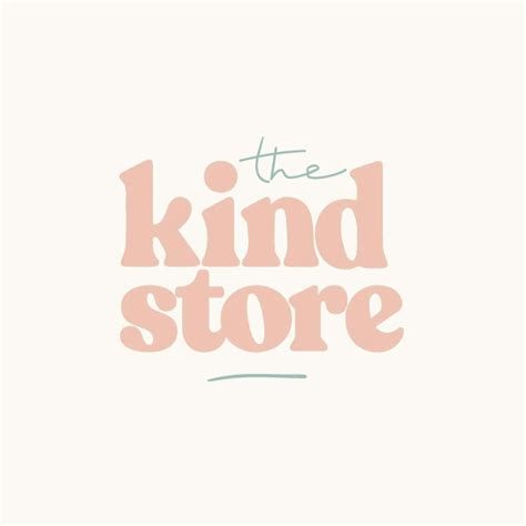 The Kind Store - Sustainable Beauty Branding | Creative Wilderness | Baby logo design, Clothing ...