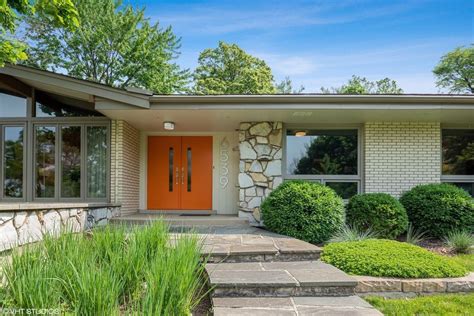 A 1960s Home in Chicago is Midcentury Inside And Out - Mid Century Home ...