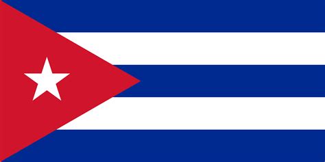 Clipart - Bandera Cubana