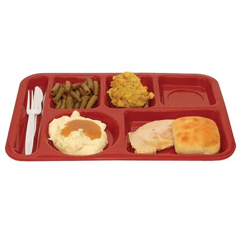 Cafeteria Tray - Red - Direcsource Ltd DB-C02 - Dinnerware - Camping World