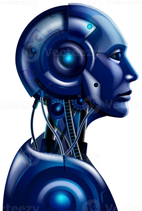 humanoid robot android heads 19615940 PNG