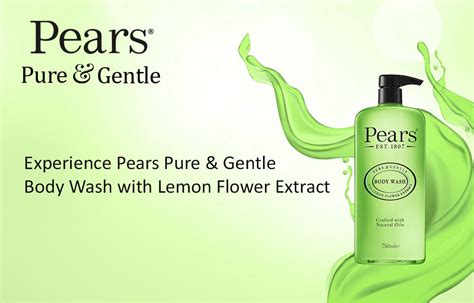 Pears Pure & Gentle Body Wash with Lemon Flower Extract: Buy Pears Pure & Gentle Body Wash with ...