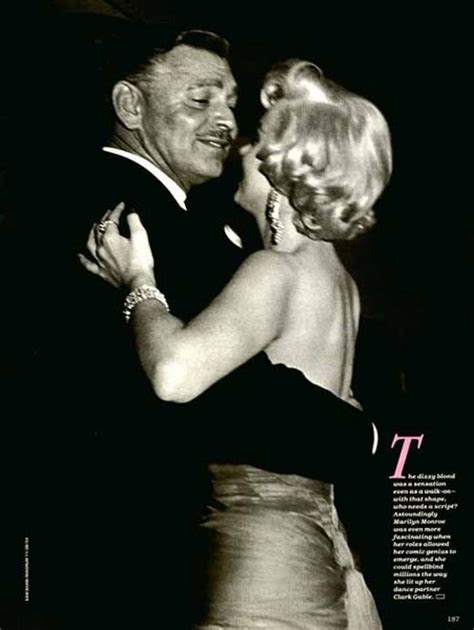 Clark and Marilyn first met in 1954 - Clark Gable and Marilyn Monroe Photo (35570989) - Fanpop