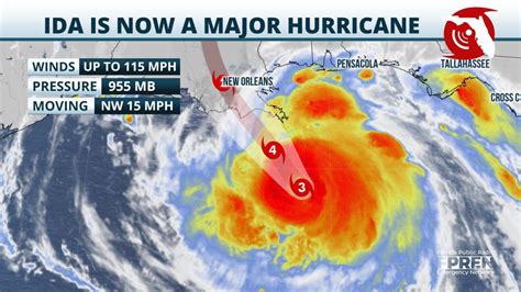 Ida Becomes A Major Hurricane On Approach To Louisiana | Florida Storms