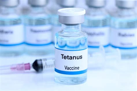 Tetanus Vaccine Bottle