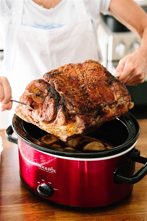 The Best Pork Shoulder Picnic Roast Slow Cooker Recipe Pulled Pork ...