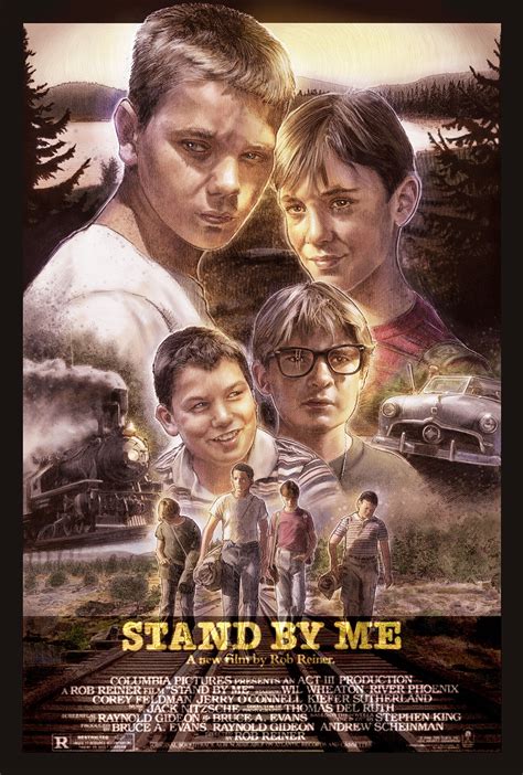 Stand By Me Faces Quotes Movie Poster | ubicaciondepersonas.cdmx.gob.mx