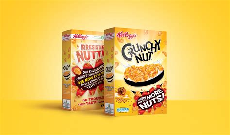 Crunchy Nut® | Now with More Nuts! on Behance