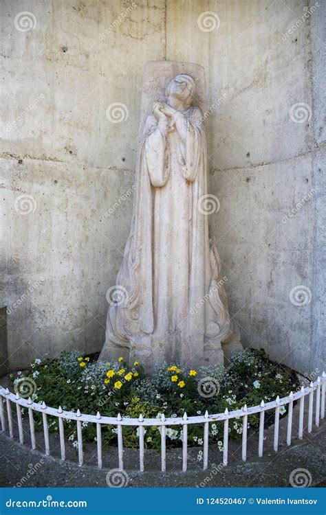 Monument at the Place of Execution Saint Joan of Arc Editorial Photography - Image of europe ...