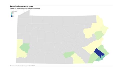 Pennsylvania coronavirus map: Find daily updates on spread of COVID-19 - lehighvalleylive.com