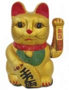 Lucky Cat Statue at FengShui-import