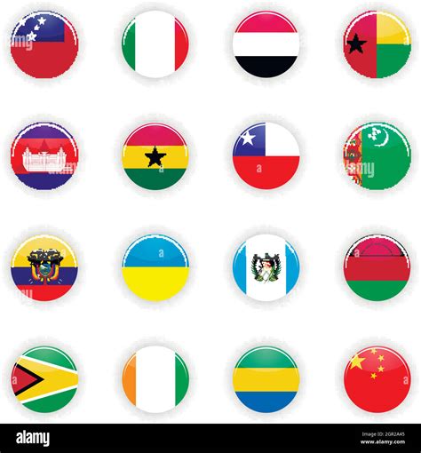 World flags collection hi-res stock photography and images - Alamy