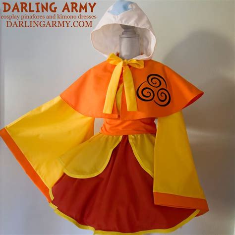 Airbender Avatar Cosplay Kimono Dress and Capelet by DarlingArmy ...