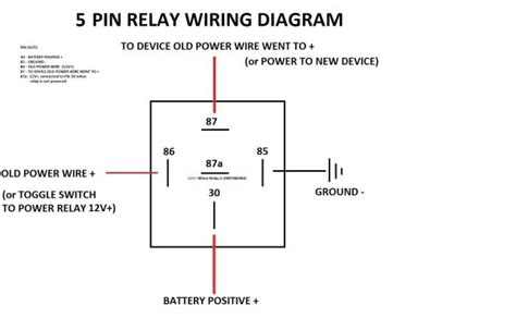 15 Amp Relay Wiring Diagram