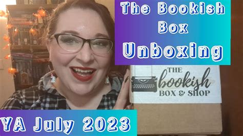 Bookish Box YA July 2023: Fauxmance 💞 The Bookish Box Unboxing - YouTube