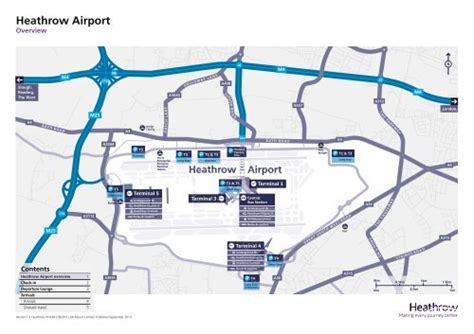 Terminal 4 map - Heathrow Airport