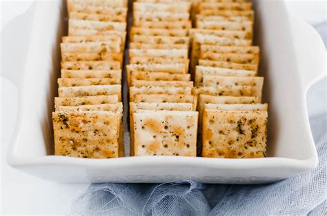 Seasoned Saltine Crackers - Meg's Everyday Indulgence