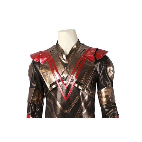 Adam Warlock Cosplay Costumes Red Leather Suits