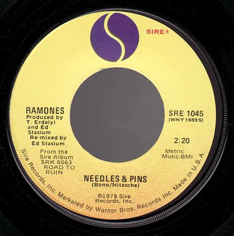 Ramones - Needles & Pins | Releases | Discogs