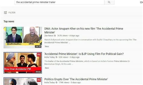 Anupam Kher Seeks Help After Trailer of The Accidental Prime Minister Goes Missing From YouTube ...