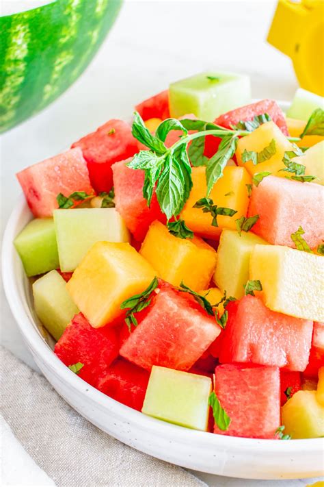 MELON SALAD + WonkyWonderful