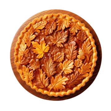 Top View Of A Traditional American Thanksgiving Pie Top View On Wooden ...
