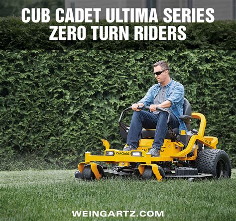 Cub Cadet Ultima Series Zero Turn Riders - Weingartz