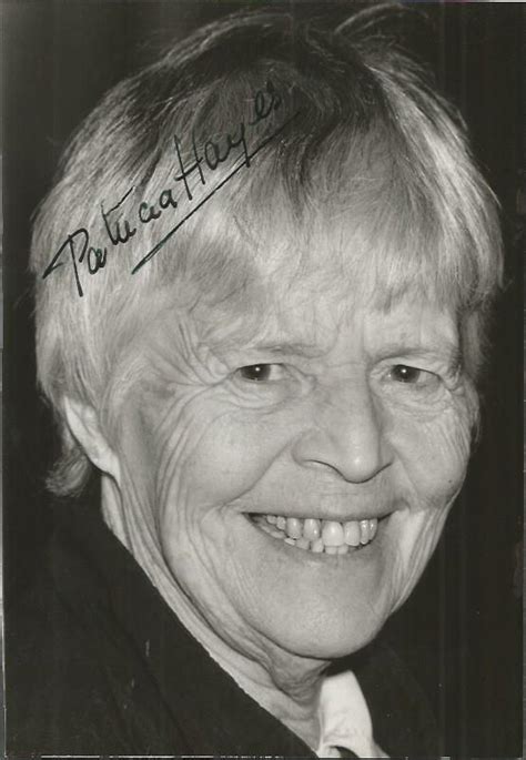 Patricia Hayes signed black and white photo