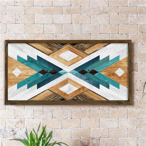 Geometric Wood Wall Art Wood Wall Art Reclaimed Wood Wall - Etsy Canada