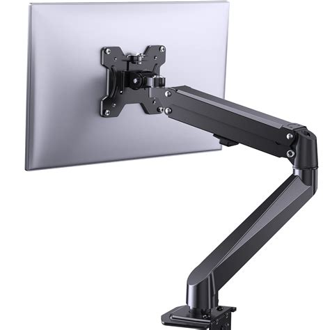 ErGear Single Monitor Mount Stand, Adjustable Gas Spring Monitor Arm Desk Mount, Swivel VESA ...