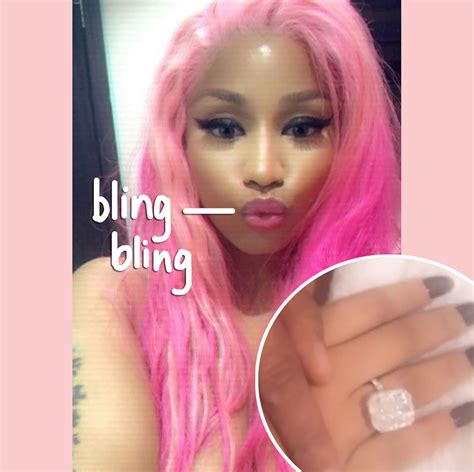 Nicki Minaj Flaunts Her GIANT Wedding Ring As Her Ex-Con Hubby Jokes He ...